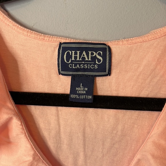 ⚡️✨🌟 5 for $10 Sale!!! 🌟✨⚡️Sleeveless Pink Chaps Collar Crossbody Ruffle - Picture 3 of 5